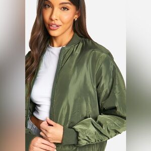 Sadie & Sage women's size L Bomber Flight Jacket